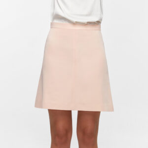 Peach A-Line Mini Skirt