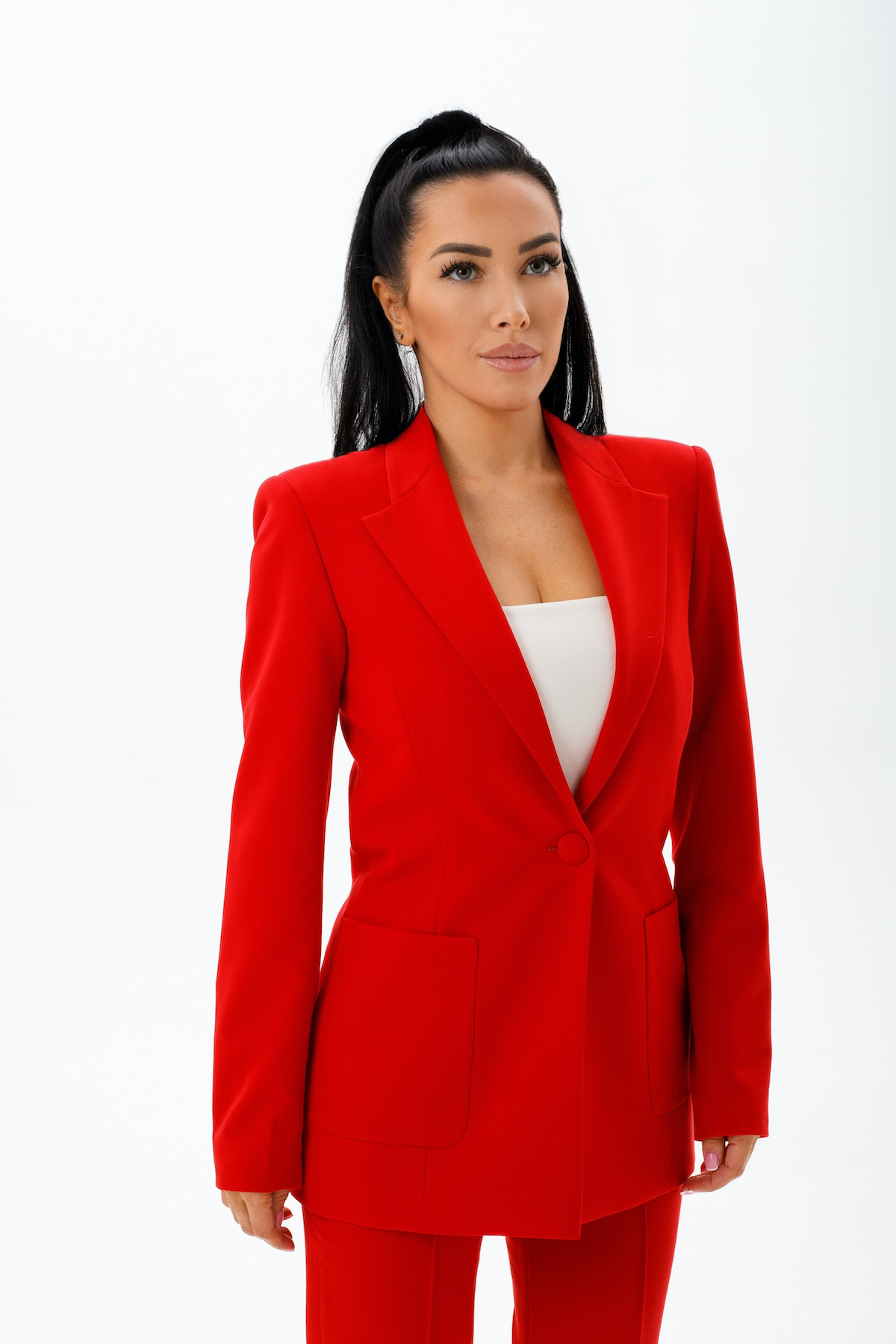 Vintage Red And Black Blazer Red Suit Dress For Women Autumn Fashion 2023  Perfect For Office And Business Wear 5010 From Kaoya, $61.45