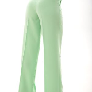 Mint High-Waisted Wide Leg Trousers