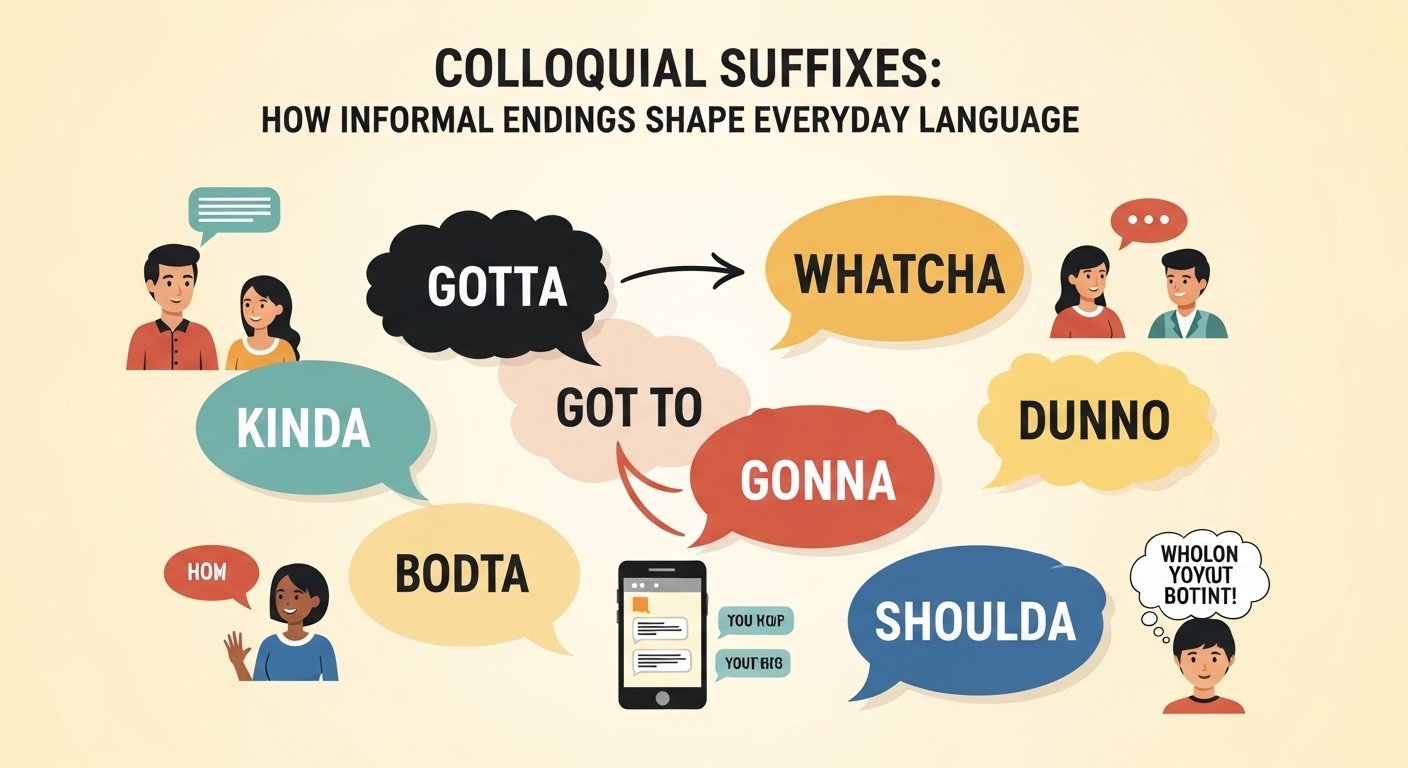 colloquial suffixes