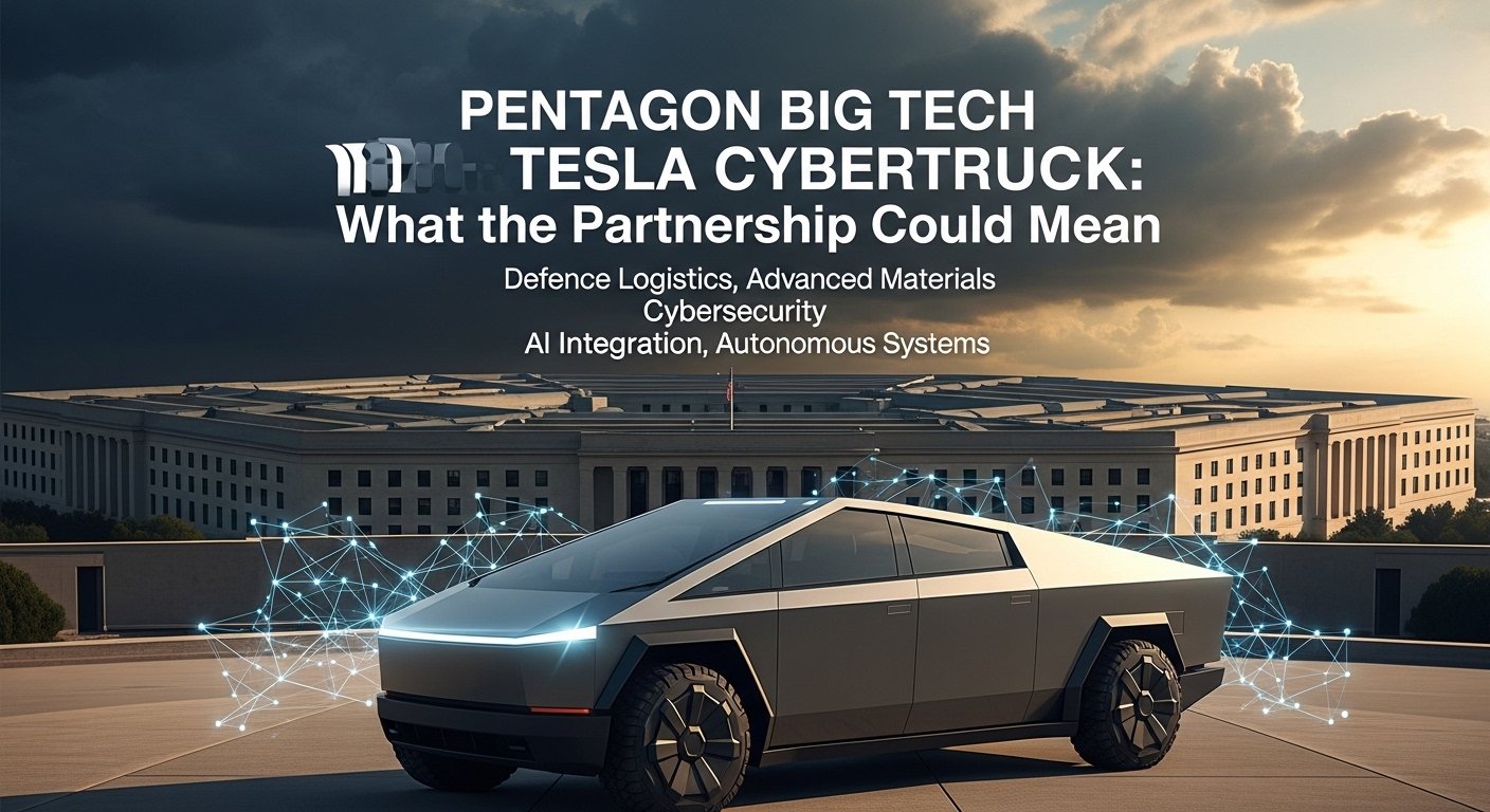 pentagon big tech tesla cybertruck