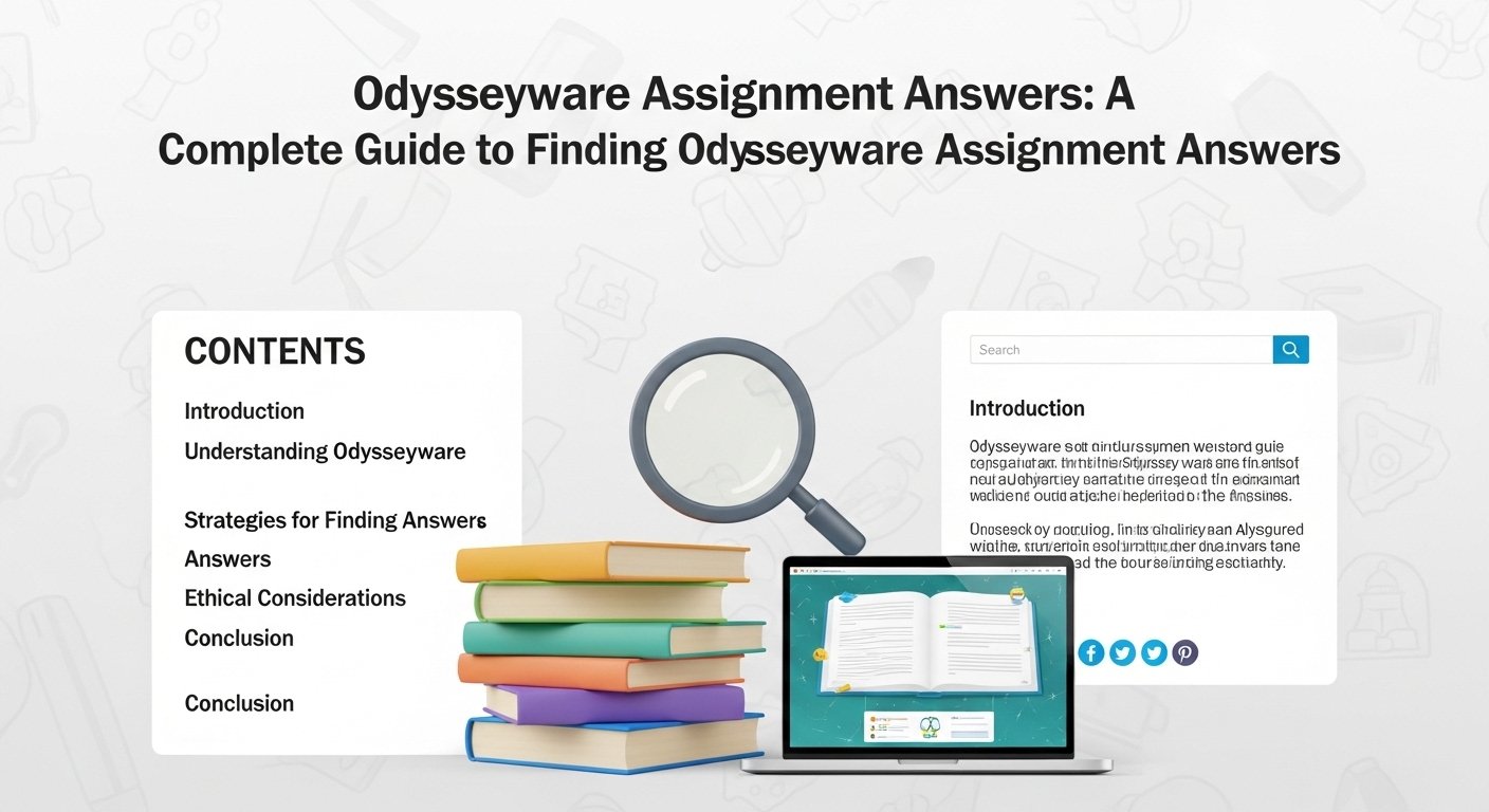 odysseyware assignment answers