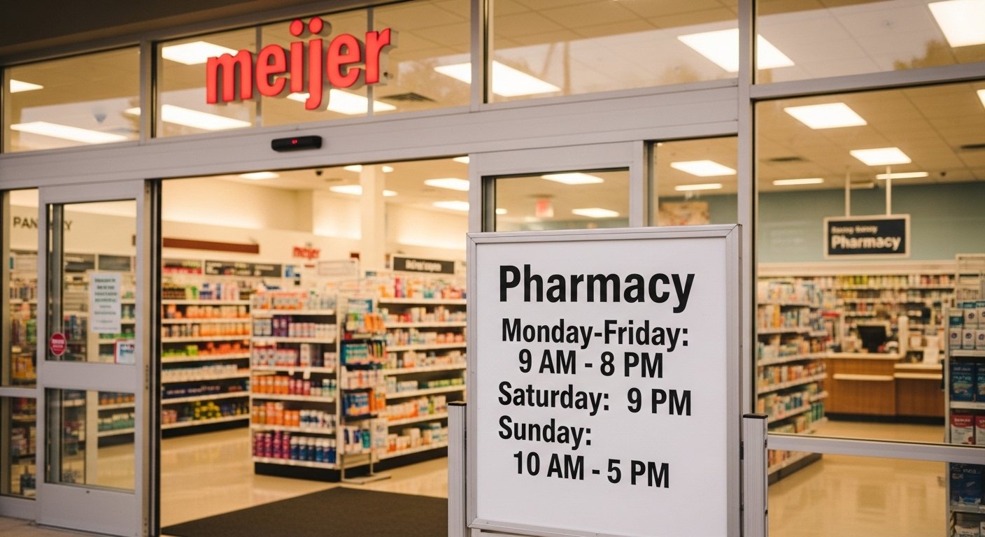 meijer pharmacy hours
