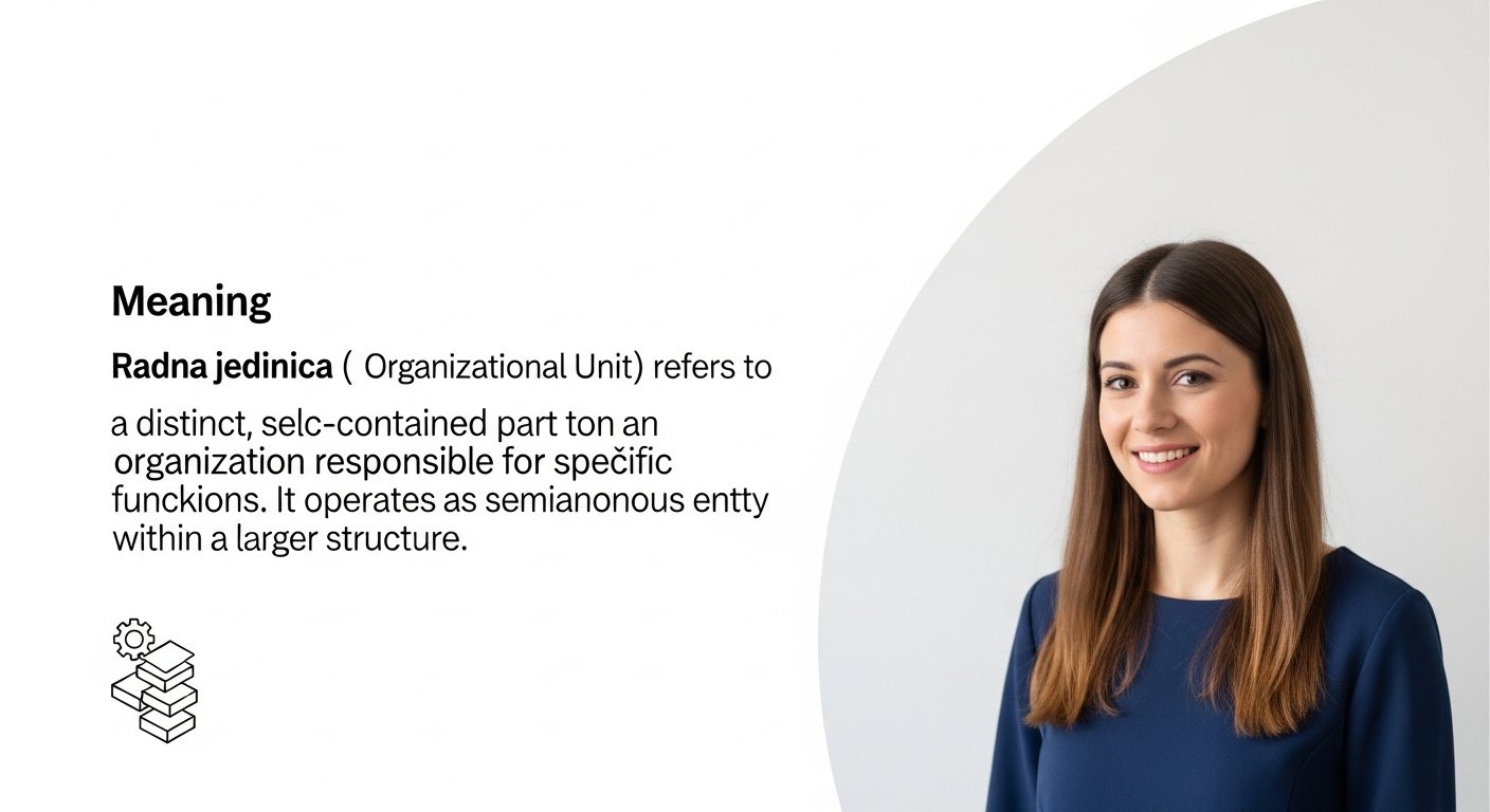 radna jedinica